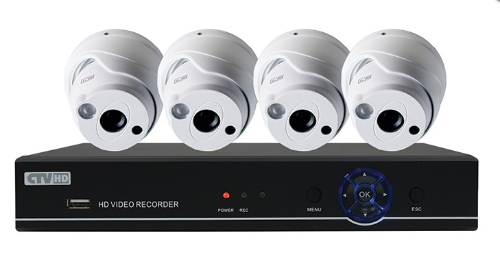Бюджетный  комплект видеонаблюдения CTV-HDD741A KIT